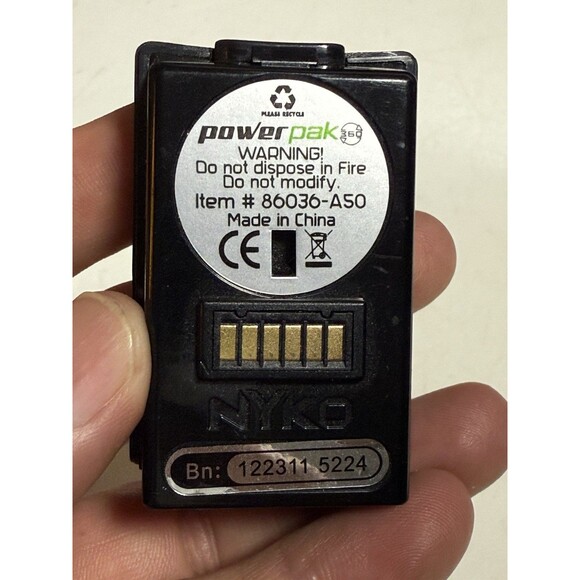 Xbox 360 Battery Pack Chargeable Battery Model# 86036-A50 Nyko 2 Pack - Picture 2 of 5